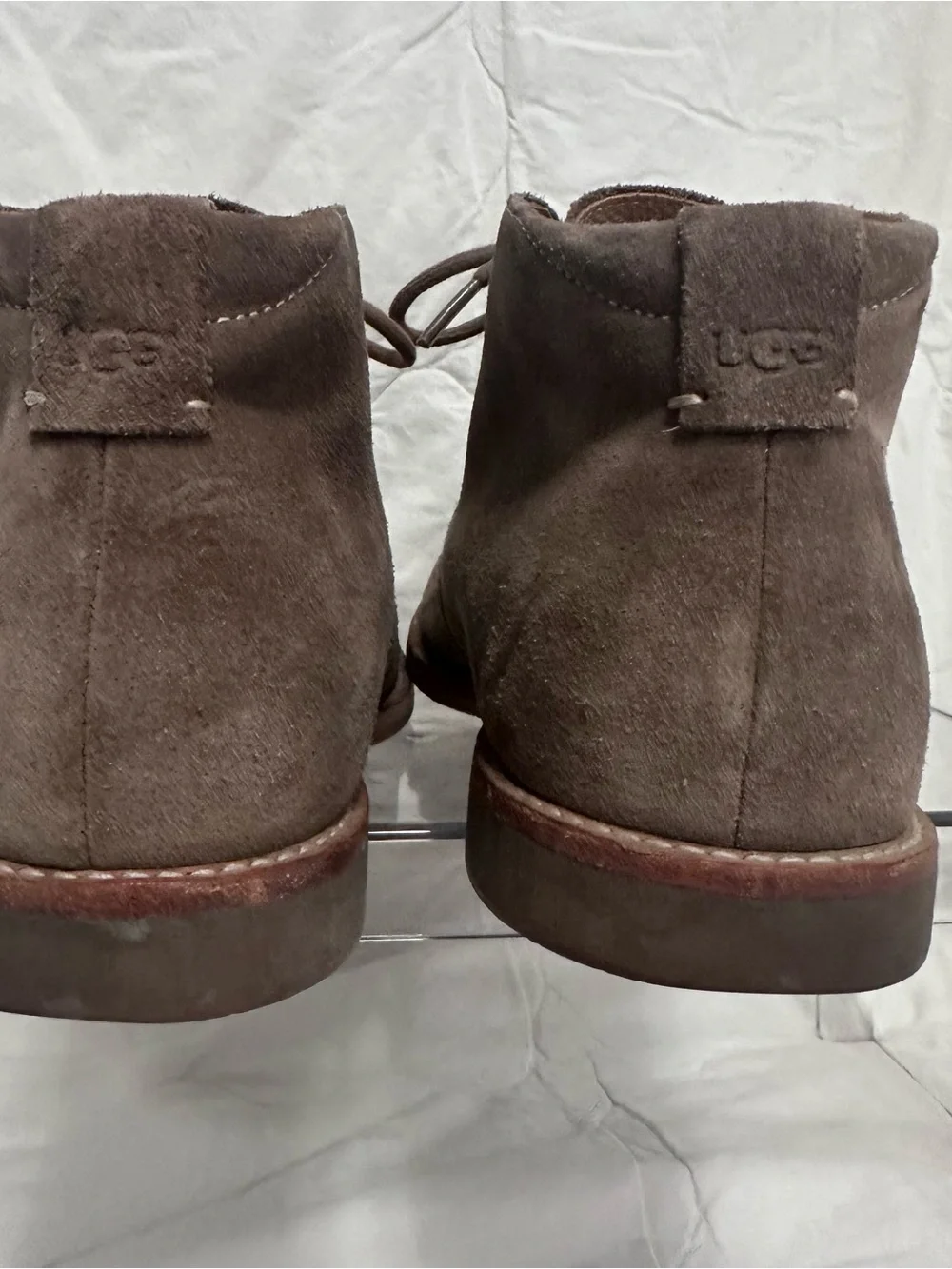 UGG Men's Brown Suede Chukka Boots